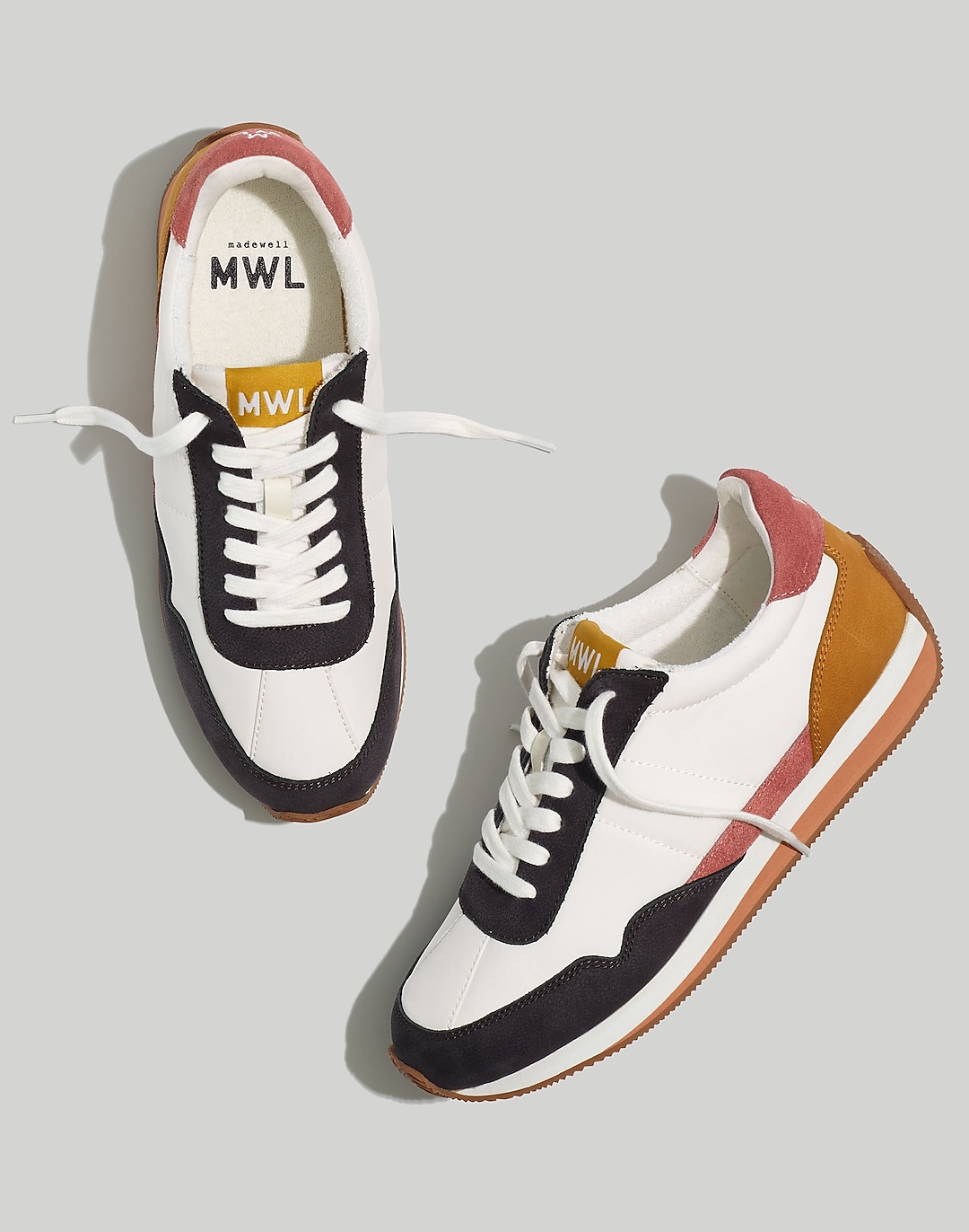 League Sneakers in Washed Nubuck and Suede | Madewell