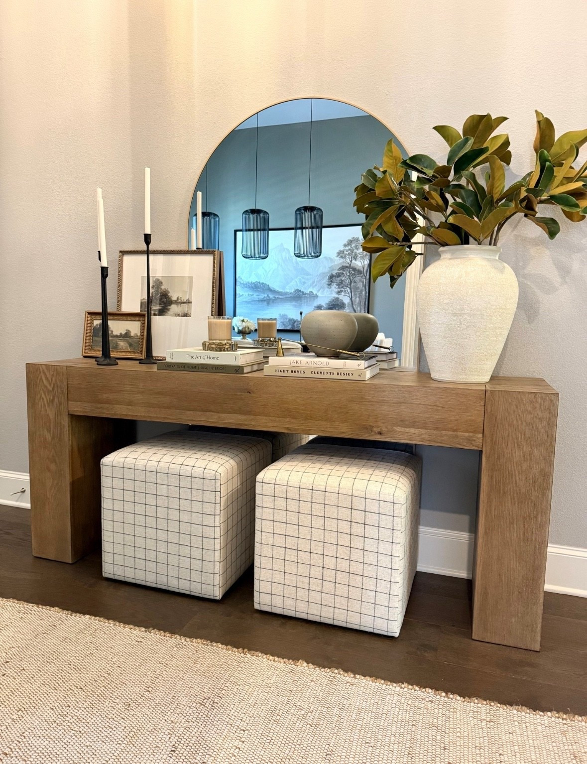Summer console table styling, entryway decor, soft jute rug 

Pottery barn console table, Wayfair console table, target home finds 

#LTKSaleAlert #LTKFindsUnder100 #LTKHome
