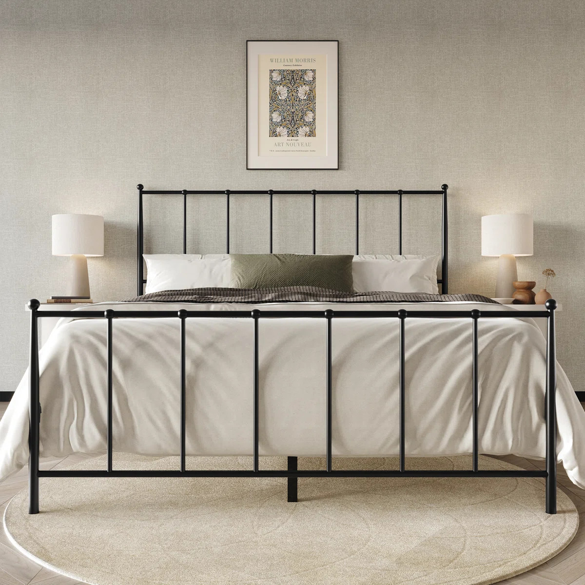 Makaelyn Metal Open-Frame Bed | Wayfair North America