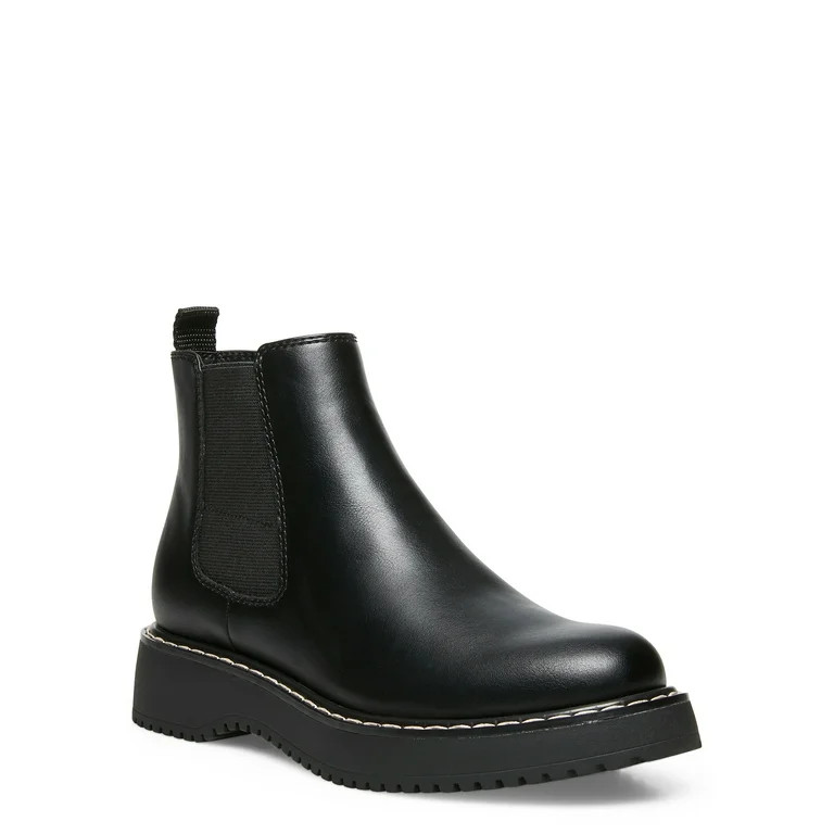 Madden Girl Women's Kween Lug Sole Chelsea Boot | Walmart (US)