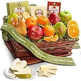 A Gift Inside Get Well Soon Classic Fresh Fruit Gift Basket,1 Count (Pack of 1) | Amazon (US)