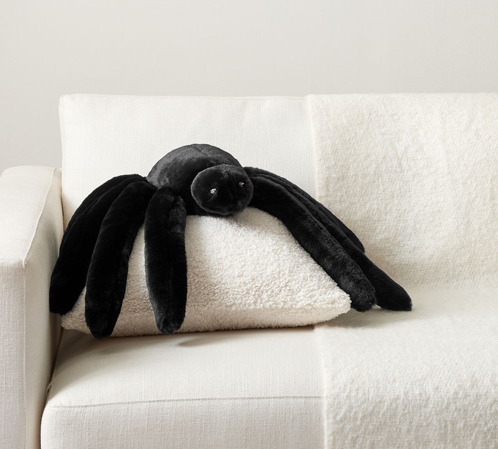 Sammy the Spider Shaped Pillow | Pottery Barn (US)