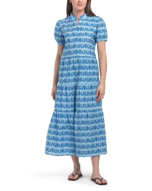 Button Up Shirt All Over Floral Dress | TJ Maxx