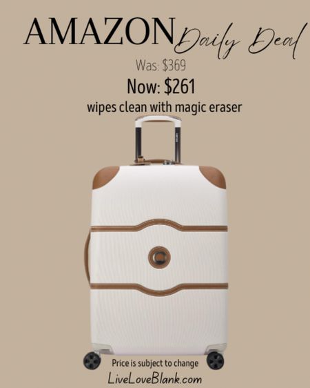 Have and love this luggage…easily cleans up with a magic eraser 
Travel necessities 
Spring break must have 
#ltku

#LTKtravel #LTKsalealert #LTKfamily