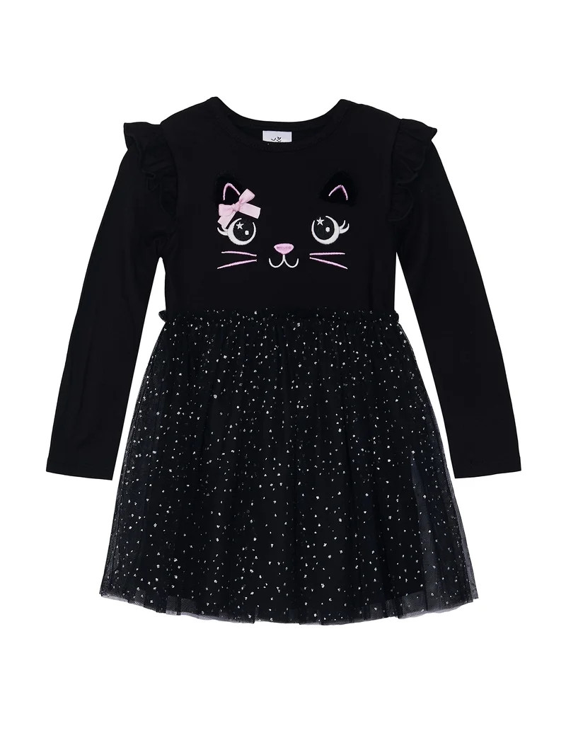 Way to Celebrate Toddler Girl Halloween Tutu, Sizes 12M-5T | Walmart (US)