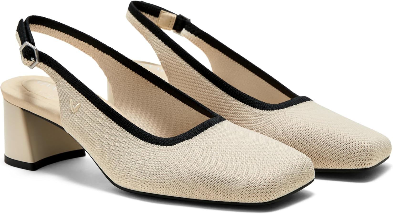  
Visit the Store, VIVAIA
VIVAIA
Visit the Store
VIVAIA Mikko Margot Slingback Heels
 





 
Color: Cream Ivory & Black
 

Color is
Cream Ivory & Black
Current Price is .
$159.00
 

Color is
Matcha
Current Price is .
$159.00
 

Color is
Black
Current Price is .
$159.00
Size:
6.5
Size guide

 
5
 
5.5
 
5.5-6
 
6
 
6.5
 
7
 
7-7.5
 
7.5
 
8
 
8.5
 
9
 
9-9.5
 
9.5
 
10
 
11
$159.00 $159.00 
Or
$26.50$26.50
 /mo (6 mo). Select from 3 plans
FREE delivery Tuesday, May 26. Details
Arrives after Mother's Day. Need a gift sooner? Send an Amazon Gift Card today by email or text message.
Deliver to gerti - Los Angeles 90064‌
In stock
Usually ships within 2 to 3 days.
Quantity:
Quantity:1
 
Add to cart

Buy Now
Shipper / Seller
VIVAIA Collection
Returns
FREE 30-day refund/replacement
Payment
Secure transaction
Add to Auto Buy
Save this item
Add to List
 | Amazon (US)
