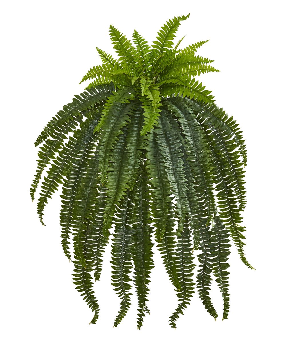 Nearly Natural Faux Plants Green - Green 46'' Boston Fern Artificial Plant | Zulily