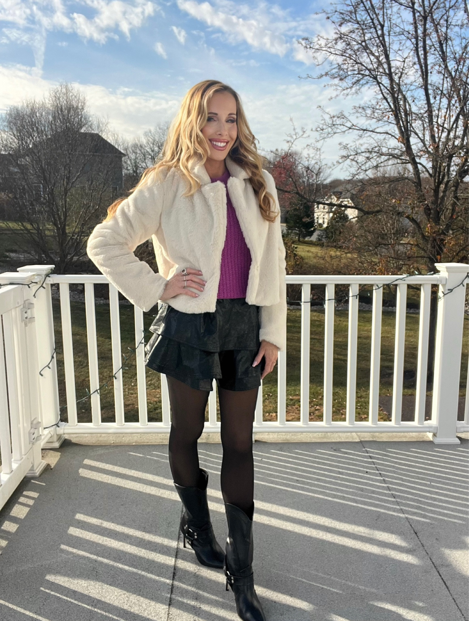 Gorgeous faux fur coat and stunning black boots ❤️💕⭐️

#LTKStyleTip #LTKGiftGuide #LTKWatchNow