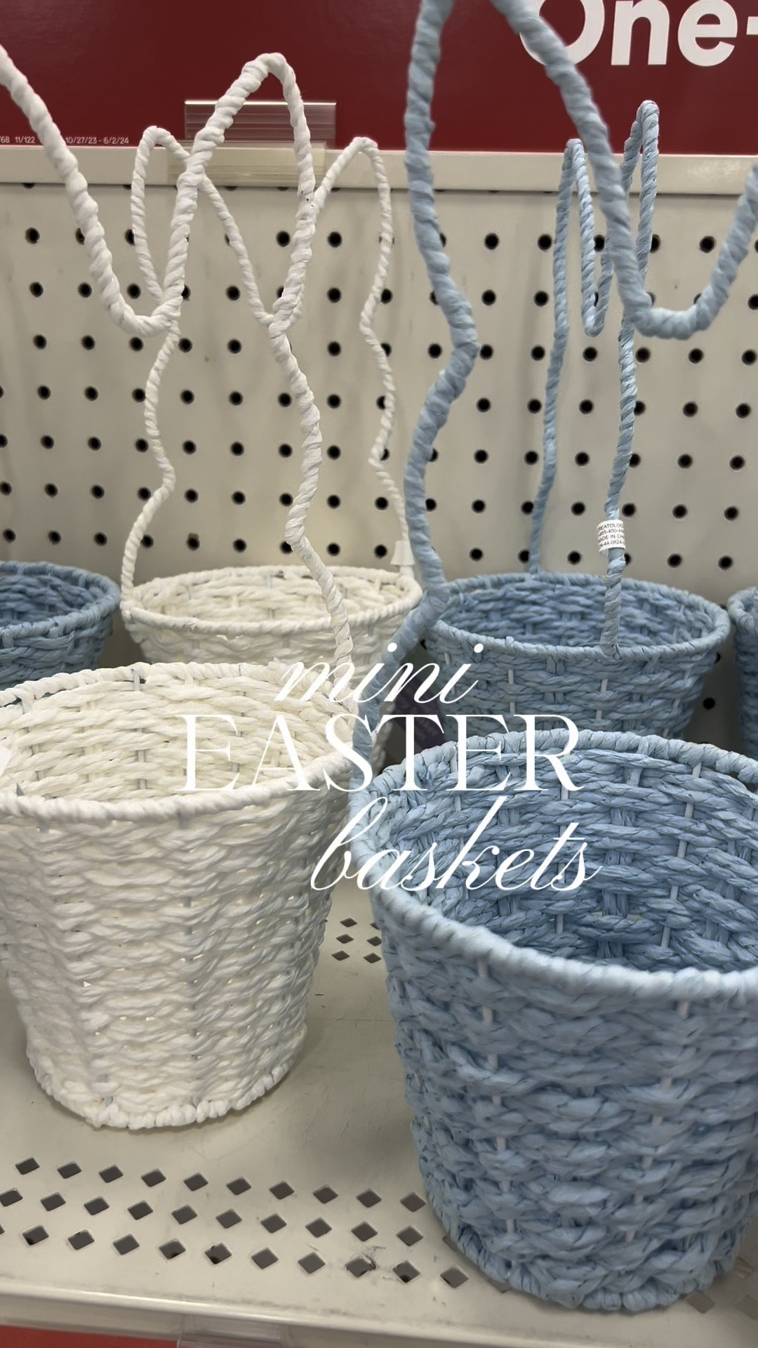 These mini Easter baskets are too cute! #easterbasket #easterbasketideas

#LTKKids #LTKBaby #LTKSeasonal