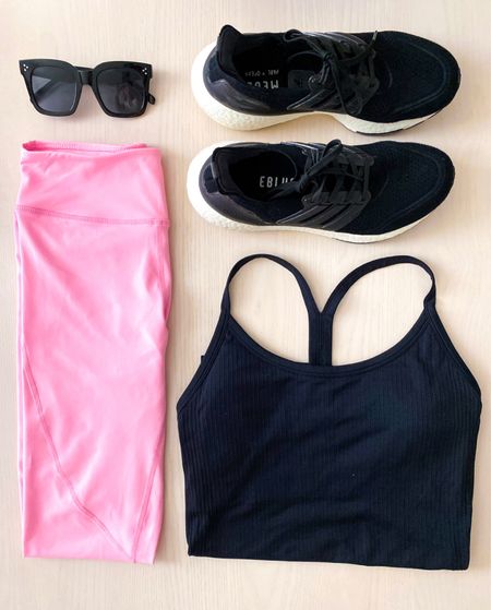 Workout outfit / leggings / tank top / workout style / New Years goals / New Years resolutions / fitness 

#LTKFind #LTKfit #LTKunder50