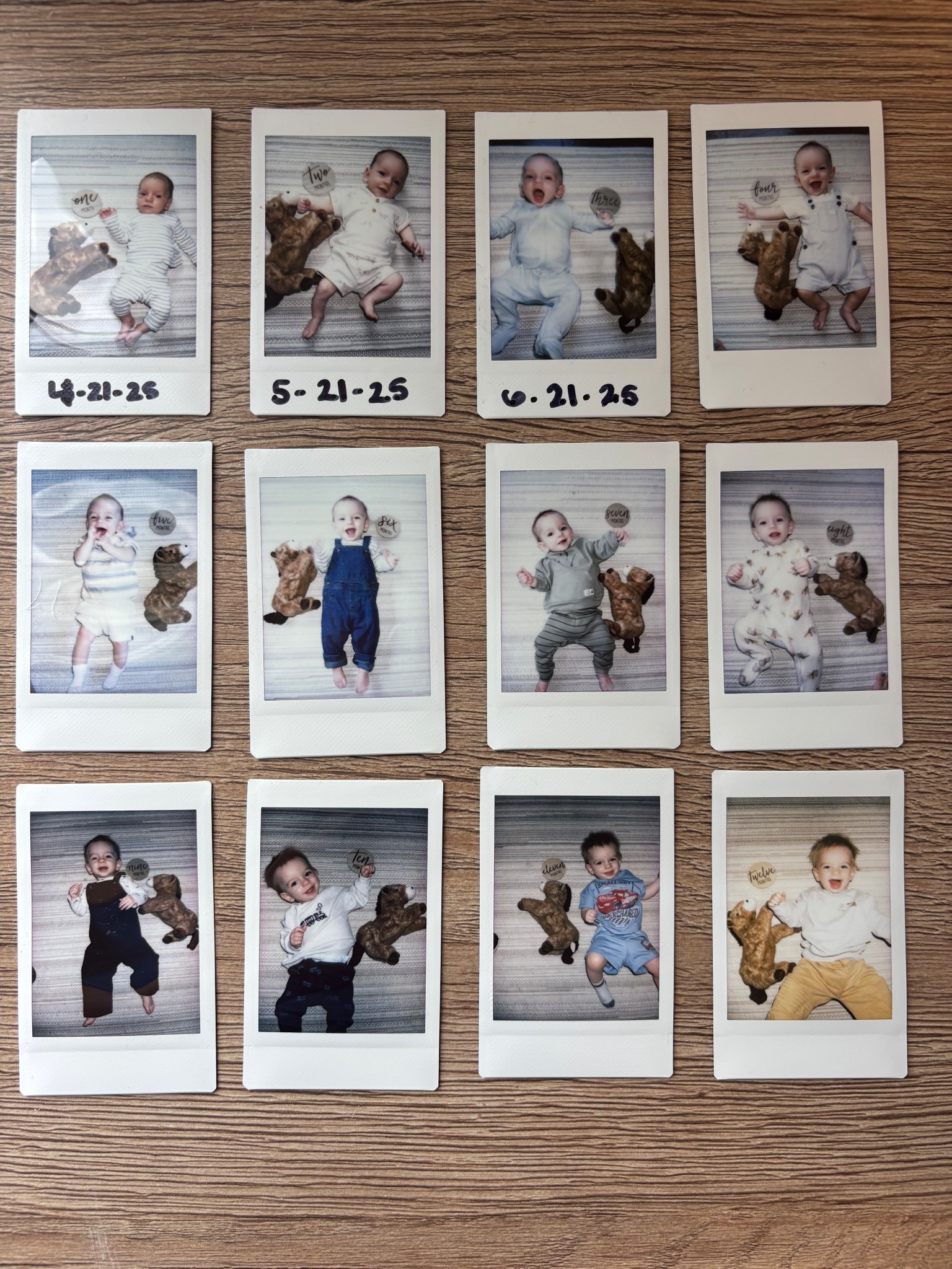 One year of Wyatt!! Love my lil bug!! Being a boy mom is the best 🥹 I need to take a picture of all the Polaroids we took of the boys together. So crazy to see how much they both grew this yearr

#LTKBaby #LTKKids #LTKmomlife