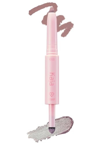 Kaja Eyeshadow - Wink Dazzle 04 Mauve Mirage (Matte) | Glitter, Smudge Proof, Creamy Formula, Vegan, Cruelty-Free, Creamy, Blendable, High Pigmentation Shimmer Stick, Long Lasting, Waterproof | Amazon (US)