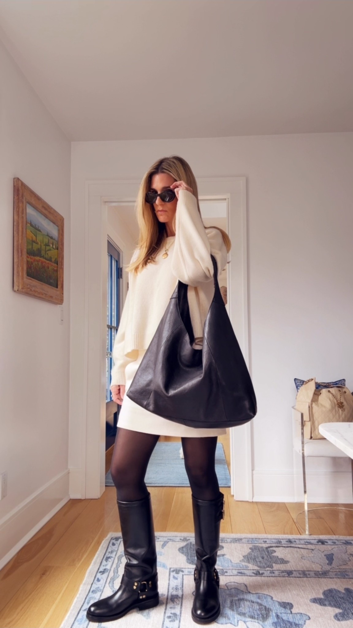 The BAG I reached for again and again when I could be grabbing my Chanel. It is fully designed inside full of organizational features, slouchy, chic, cool, roomy, and so easy to carry. FB20 for 20% off

#LTKgrwm #LTKootd