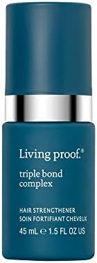 Living Proof Triple Bond Complex Leave-In Treatment and Hair Mask – Rebuilds Hair Structure, Re... | Amazon (US)
