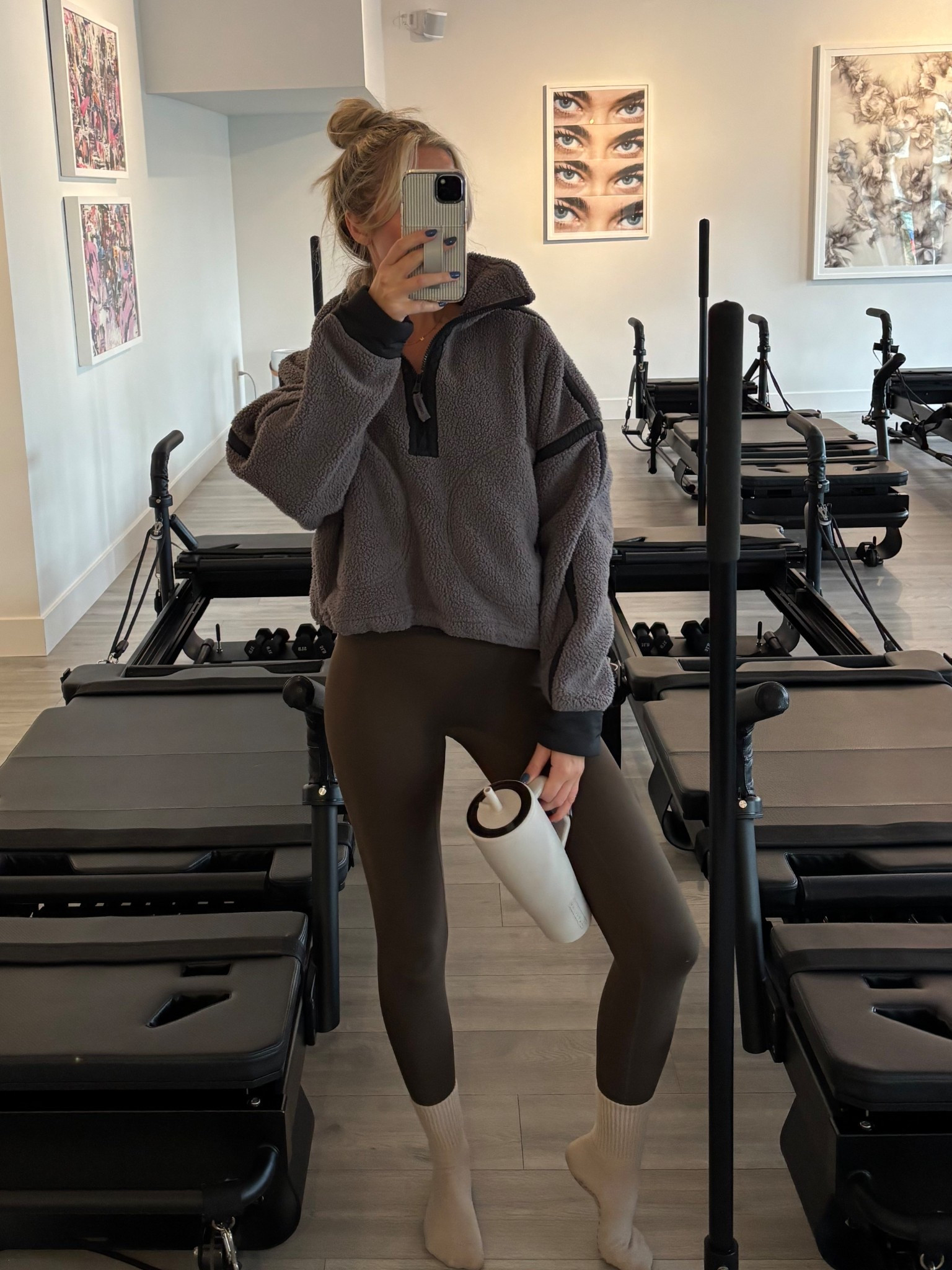 comfy cozy workout fits for the winnnn 
Fleece: small 
Set: S in both 

#LTKfitnessgoals #LTKmomlife #LTKActive