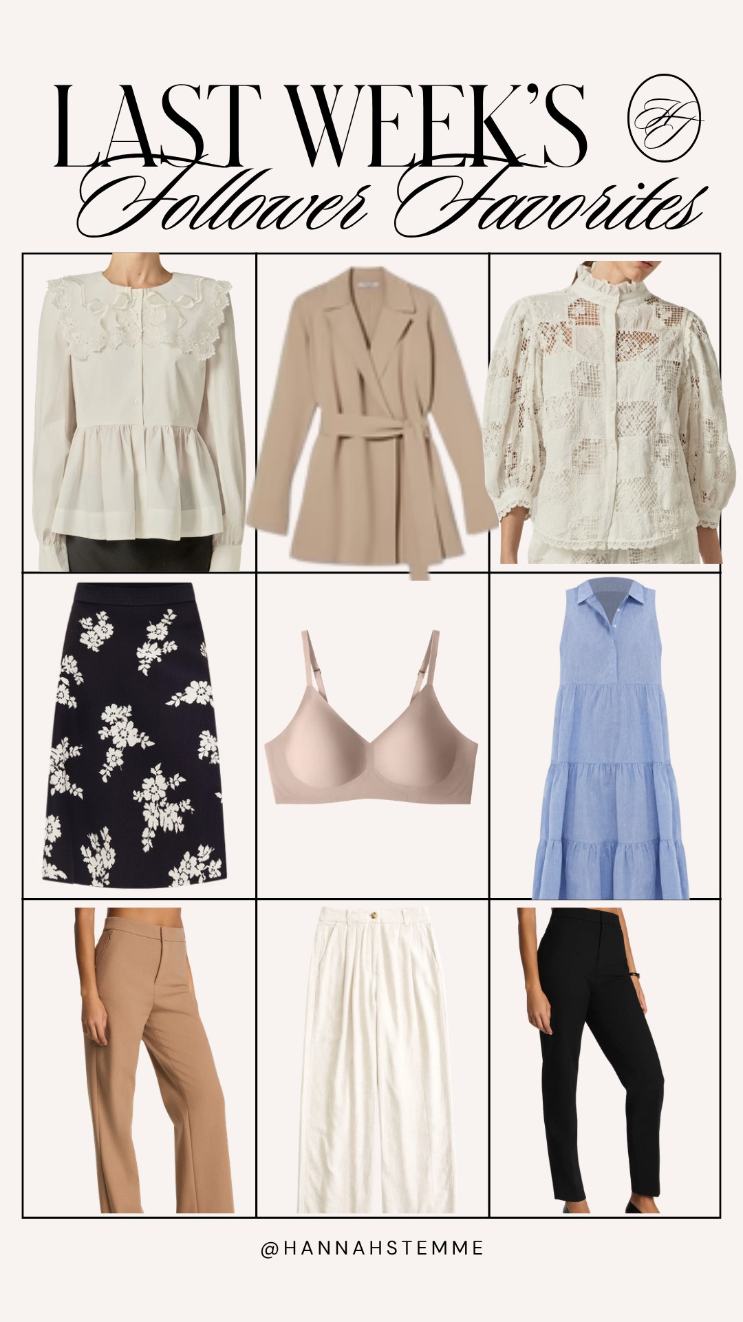 Last week’s TOP SELLING workwear + mom favorites are in 👏✨ and you all have good taste

These are the pieces you loved most for easy, polished work outfits and everyday mom outfits—aka items you can actually wear on repeat without overthinking it.

From elevated basics to throw-on-and-go sets, everything here makes getting dressed for work (and life) so much easier.

If you’re building a simple, versatile workwear wardrobe, these are SUCH good staples to start with 🤍

✨ Tap to shop everything in my LTK
✨ Most of these are already selling fast — don’t wait on your size
✨ Save this post for your weekly outfit inspo

Which one was your favorite last week?! 👇

#LTKWorkwear #LTKmomlife #LTKootd