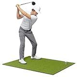 GoSports Golf Hitting Mats Artificial Turf Mats for Indoor/Outdoor Practice - Choose Your Size | Amazon (US)