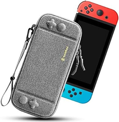 tomtoc Carry Case for Nintendo Switch, Ultra Slim Hard Shell with 10 Game Cartridges, Protective ... | Amazon (US)