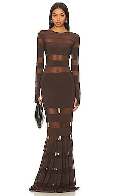Spliced Dress Fishtail Gown
                    
                    Norma Kamali | Revolve Clothing (Global)