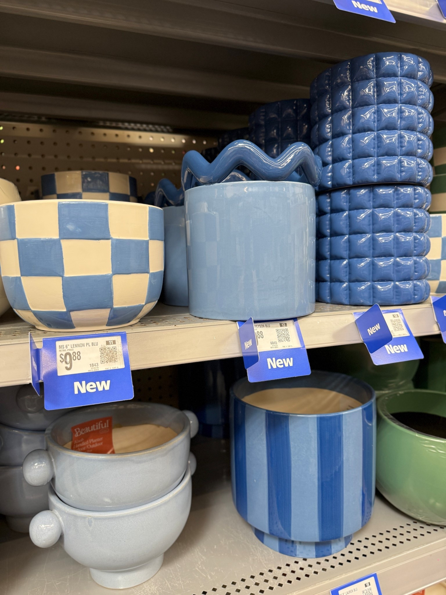 Affordable planters in multiple styles! 🤩 
Blue 
Stripes
Checkered 


#LTKHome #LTKSeasonal