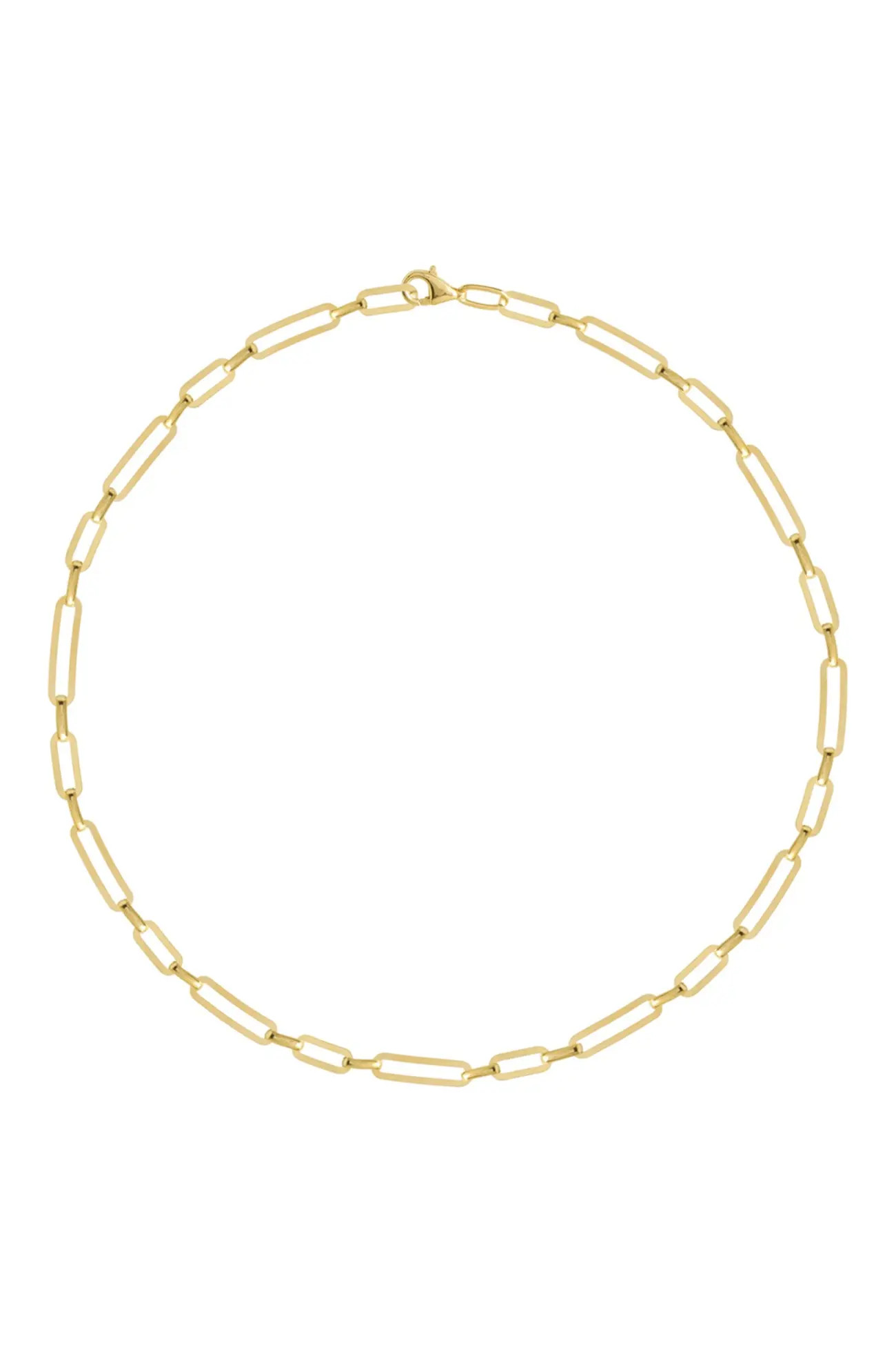 Gab+Cos Designs | 14K Yellow Gold Vermeil Chain Link Choker Necklace | Nordstrom Rack | Nordstrom Rack