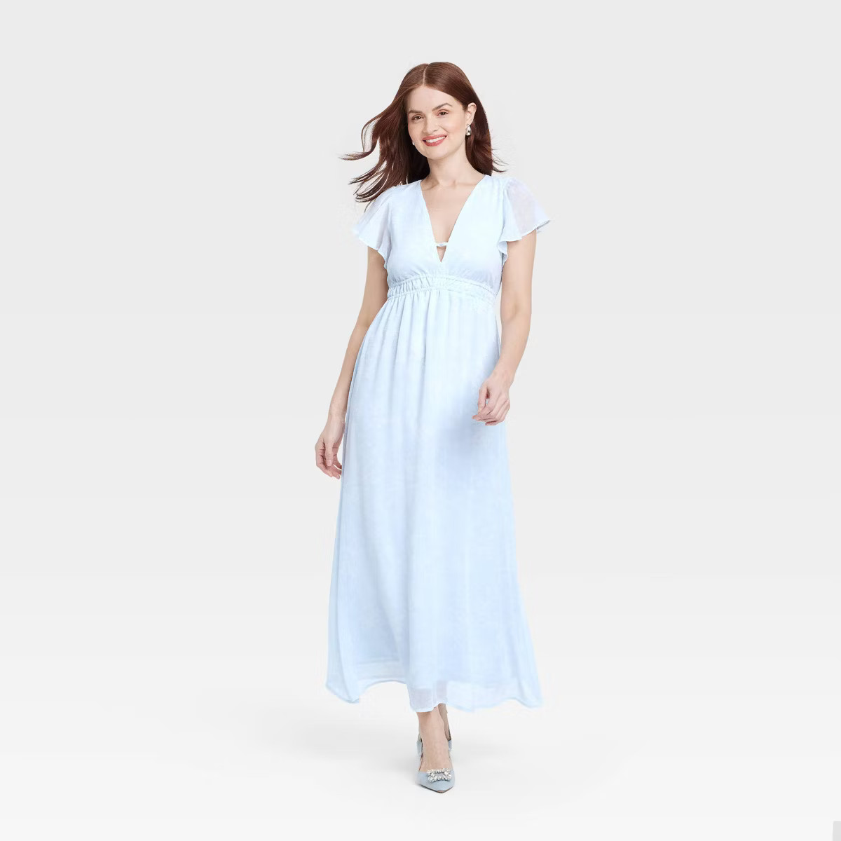 Women's Dolman Short Sleeve Maxi A-Line Dress - A New Day™ | Target