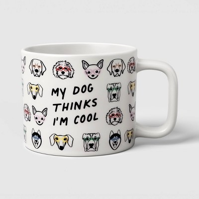 16oz My Dog Thinks I'm Cool Peek-a-Boo Mug | Target