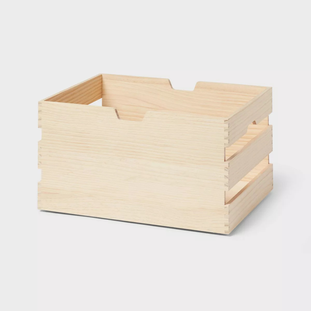 Medium Wood Bin - Brightroom™ | Target