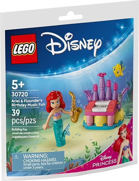 LEGO® Disney Princess Ariel & Flounder's Birthday Music Fun 30720 | Amazon (US)