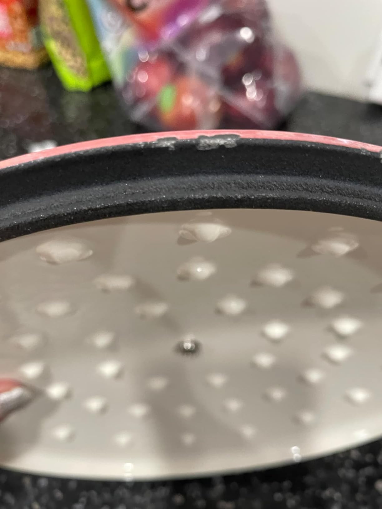 Overmont Enameled Cast Iron Dutch Oven - 5.5QT Pot with Lid Cookbook & Cotton Potholders - Heavy-... | Amazon (US)