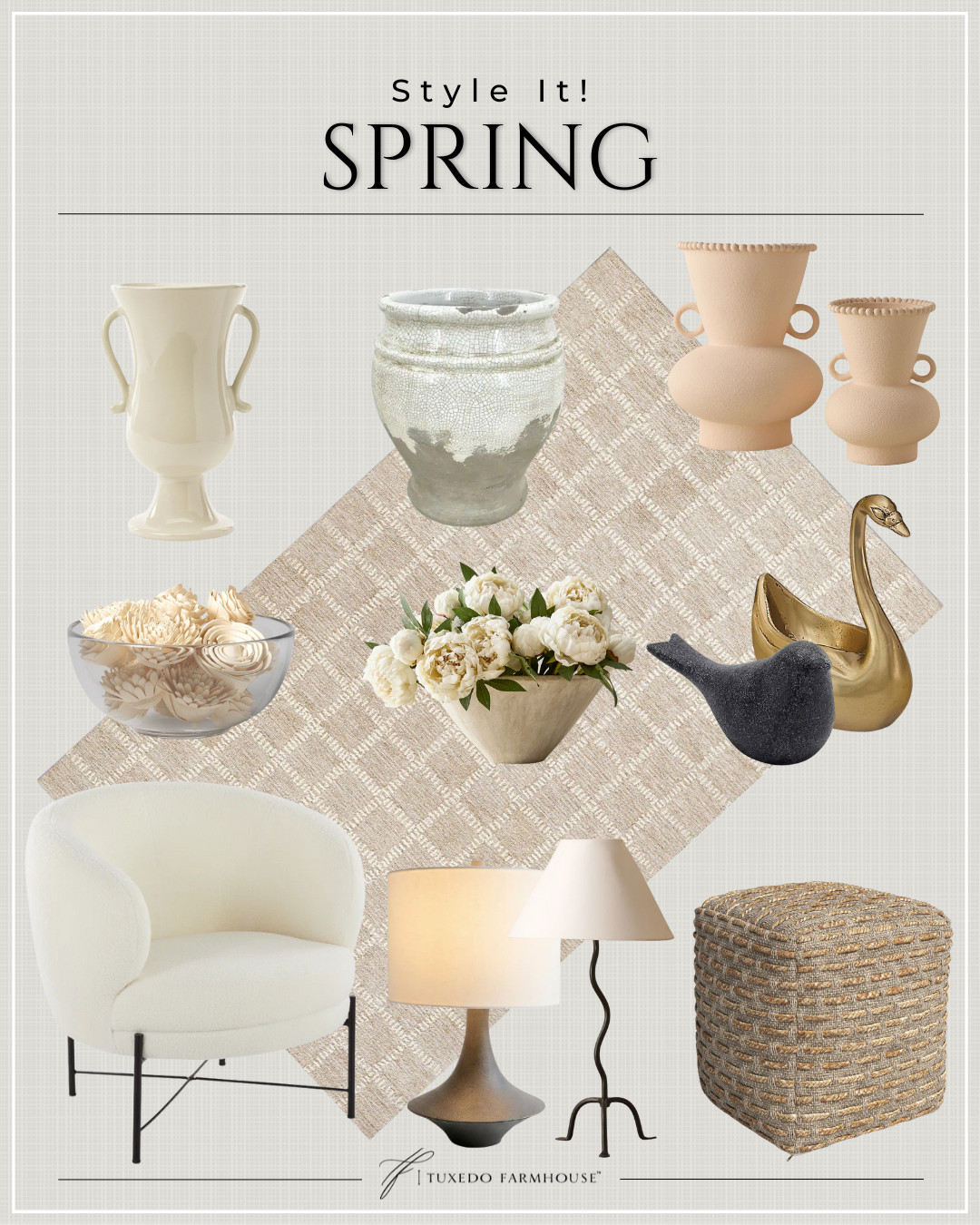 Style It Spring!

Stylish new decor items for Spring!

Seasonal, home decor, accent chairs, rugs, wall art, frames, pillows, lamps, baskets, candles, books, coffee tables, ottomans, trays, bowls, consoles, accent tables
 

 #LTKSeasonal #LTKHome