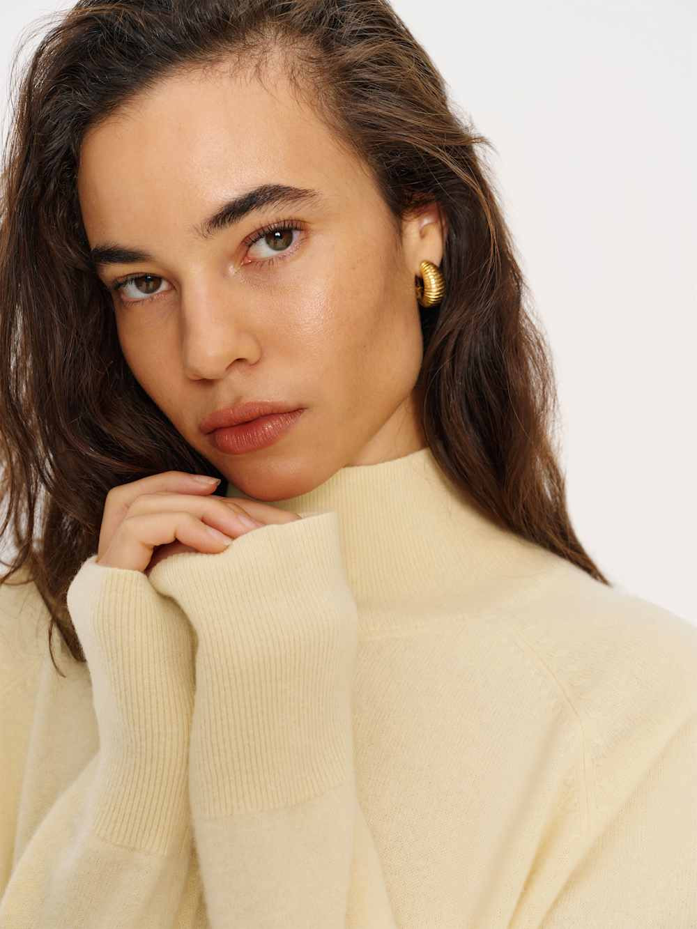 Meritt Cashmere Turtleneck | Reformation (Global)