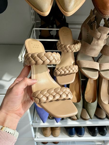 Braided sandals are back at Target this year and one of most one heels last spring and summer. 

Currently 20% off for Presidents Day weekend sale

Super comfortable fit true to size and not too high of a heel. Also come in a flat version & many colors

#LTKsalealert #LTKunder50 #LTKshoecrush