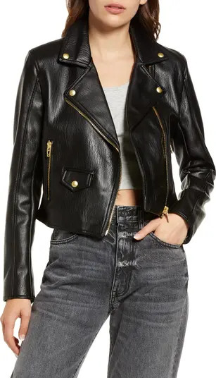 Faux Leather Moto Jacket | Nordstrom
