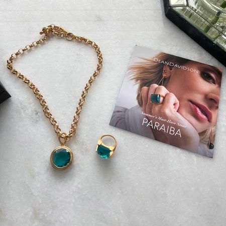Sharing this gorgeous statement ring and pendant from Dean Davidson and their new Paraiba Collection. The gorgeous aqua stone is breathtaking.  Use my code KELLEY15 for 15% off

Dean Davidson jewelry, Dean Davidson statement ring, Dean Davidson pendant necklace, statement ring

#LTKStyleTip #LTKOver40 #LTKGiftGuide