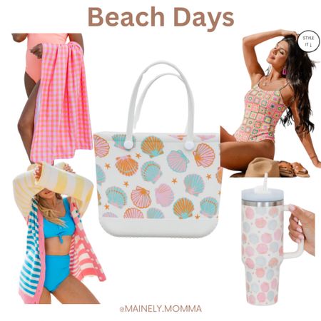 Beach days

#beach #beachtowel #beachcup #bathingsuit #swim #swimwear #bikini #onepiece #beachbag #beachtote #totebag #pool #summer #summeroutfit #beachcoverup #tumbler #cup #trending #trends #bestsellers #newarrivals #popular #favorites #pinklily #pinklilyfinds #moms #momfinds #outfit #ootd #vacation #vacationoutfits 

#LTKSwim #LTKStyleTip #LTKTravel