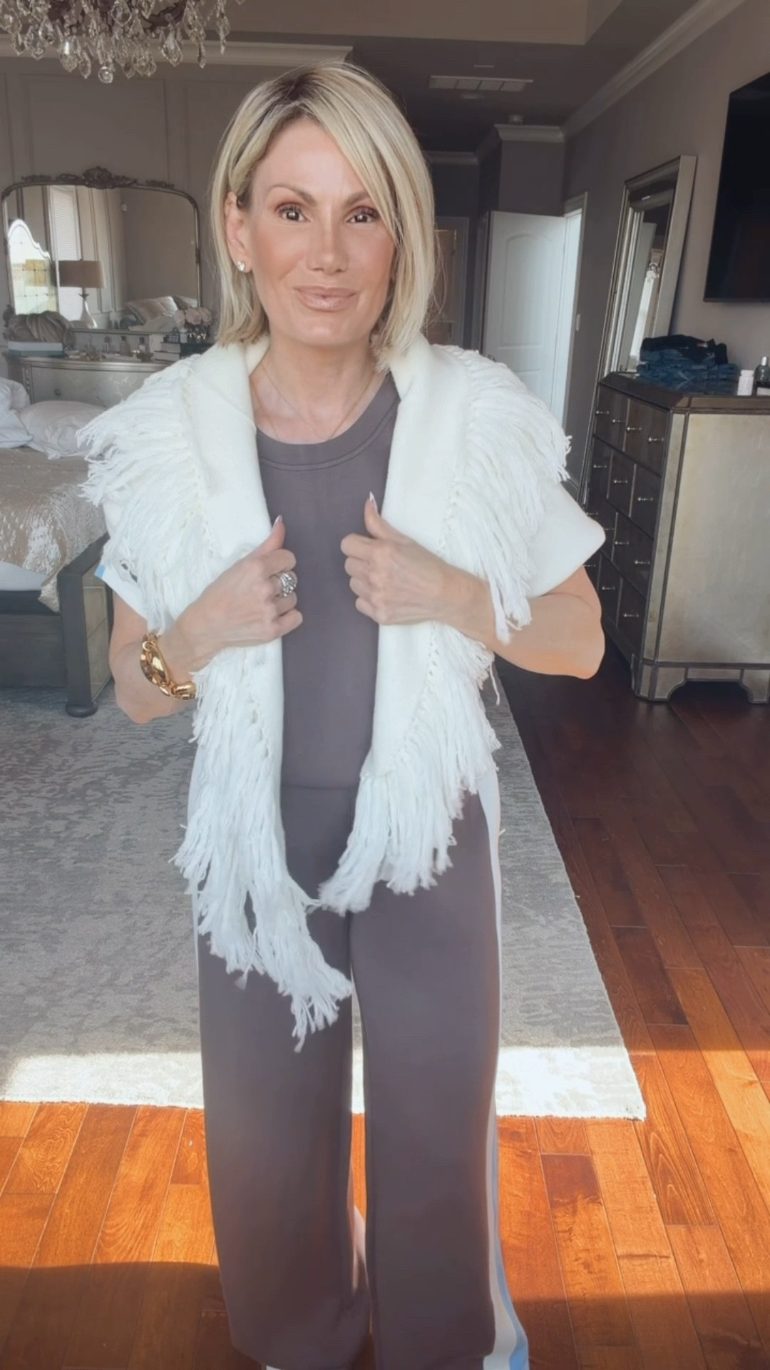 Fun travel look in #colorblock #jumpsuit

#LTKgrwm #LTKdayinmylife #LTKootd