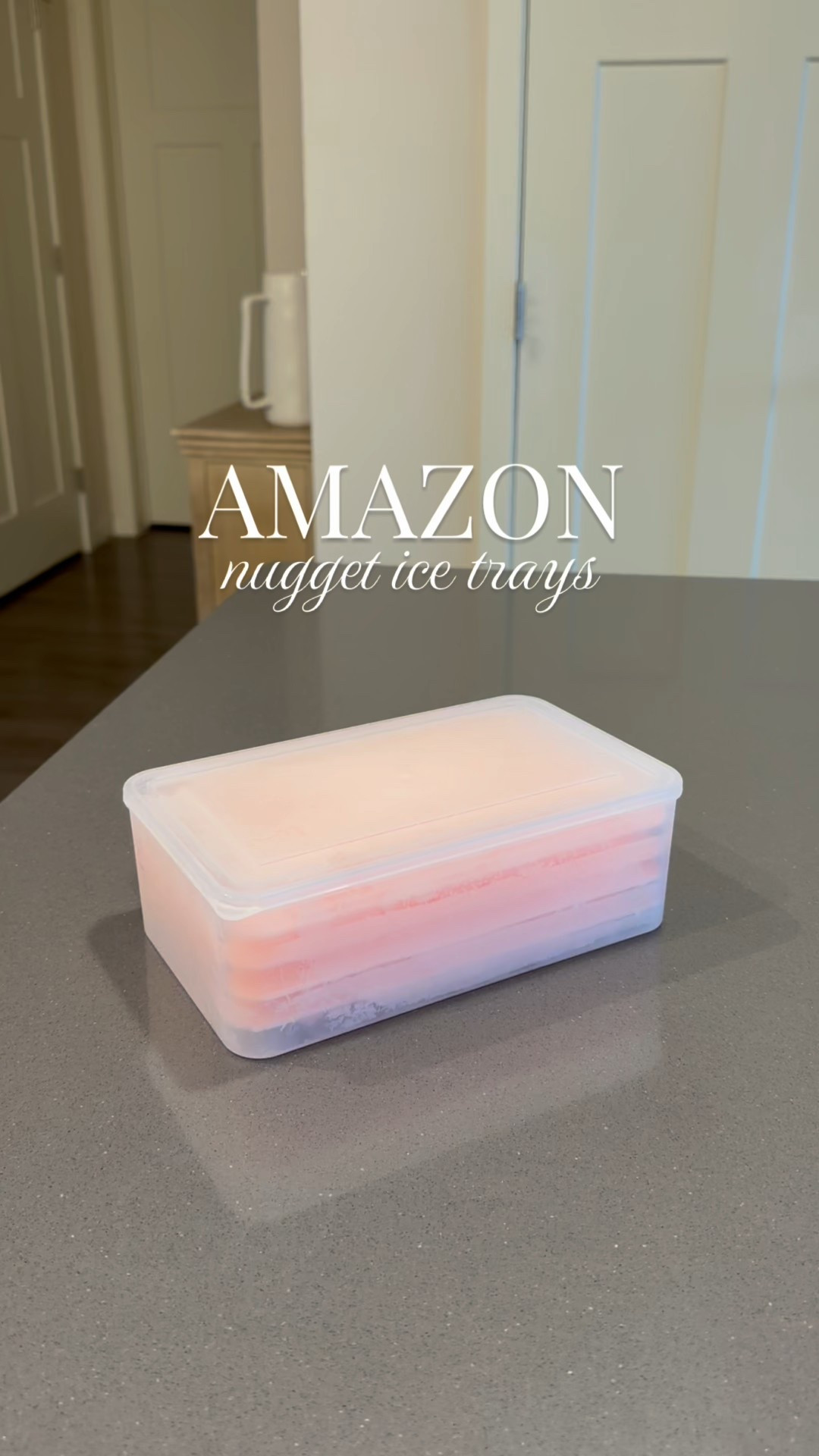 Ice, ice baby🧊🥶

Want nugget ice but don’t want to spend the $$$ on a machine?? I got you 😉 

These nugget ice trays are perfect for summer! The product includes 4 trays, a container to store the ice and a scooper. Available now on @amazon in a variety of cute colors! 

#amazonfind #homehack #budgetice #nuggetice #nuggeticemaker #homemade #freezerhack