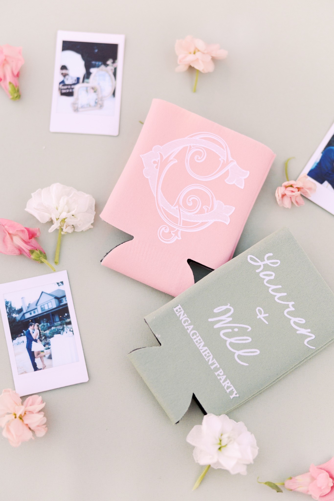 Custom koozies shown in our engagement party vlog🥤 these were such a hit with our guests! 

#LTKWedding #LTKFindsUnder100 #LTKFindsUnder50