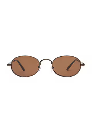 AIRE Regulus Sunglasses in Chocolate & Chocolate Mono from Revolve.com | Revolve Clothing (Global)