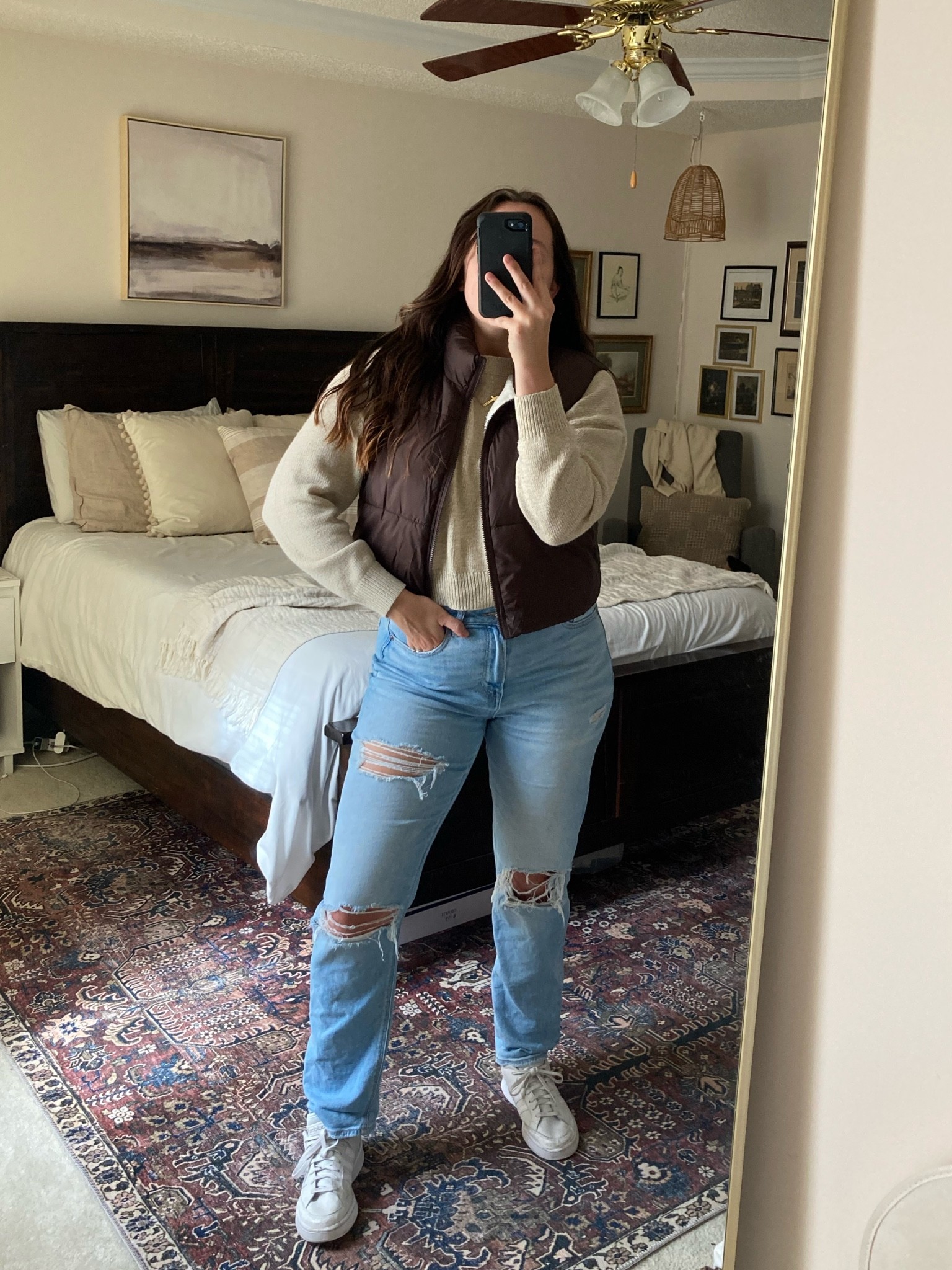 I’ll be wearing vests for the foreseeable future. This one is from Marshall’s but Amazon sells a similar one. Great quality (I have it in black)

#LTKSeasonal #LTKunder50 #LTKstyletip