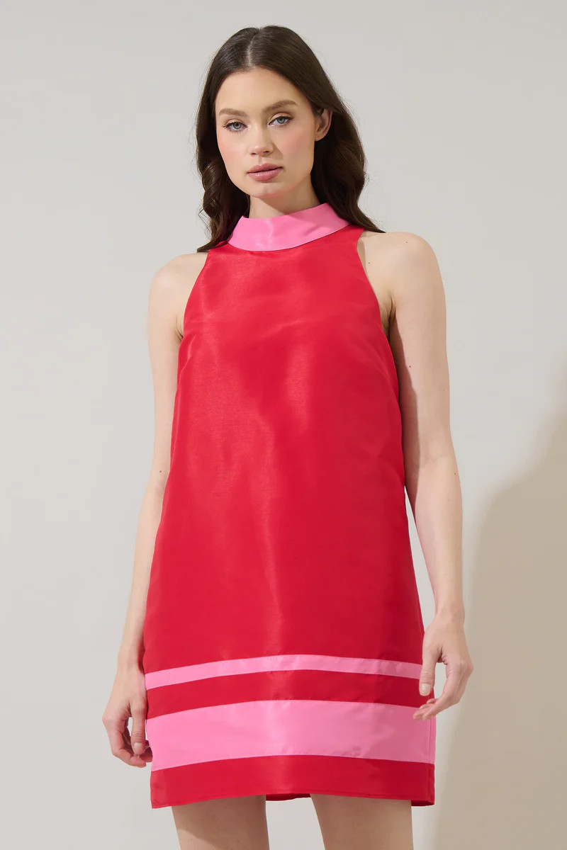 Medelyn Color Block Mini Dress | Sugarlips