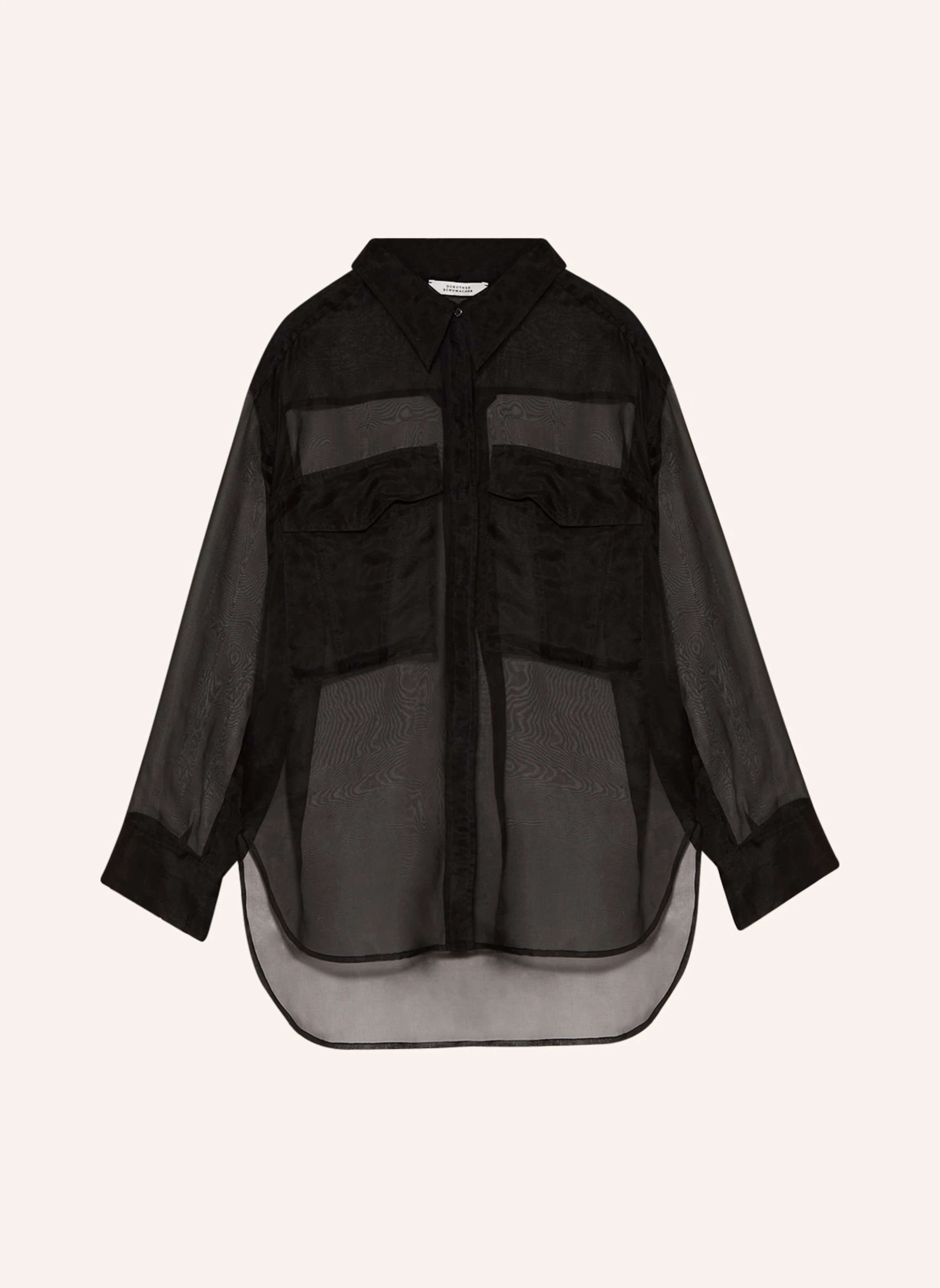 DOROTHEE SCHUMACHER Hemdbluse aus Seide in schwarz | Breuninger (DACH)