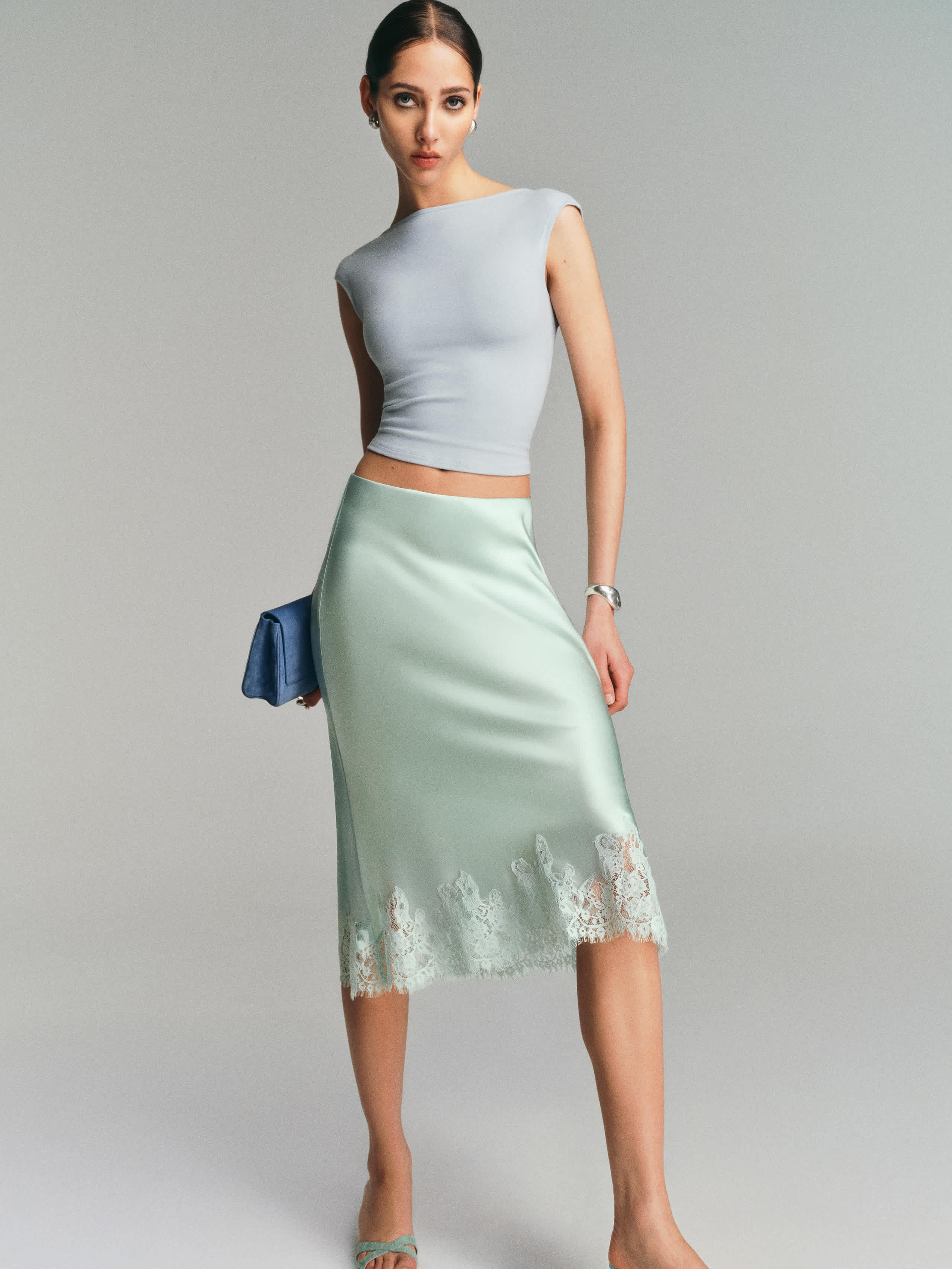 Carolina Silk Skirt | Reformation (Global)