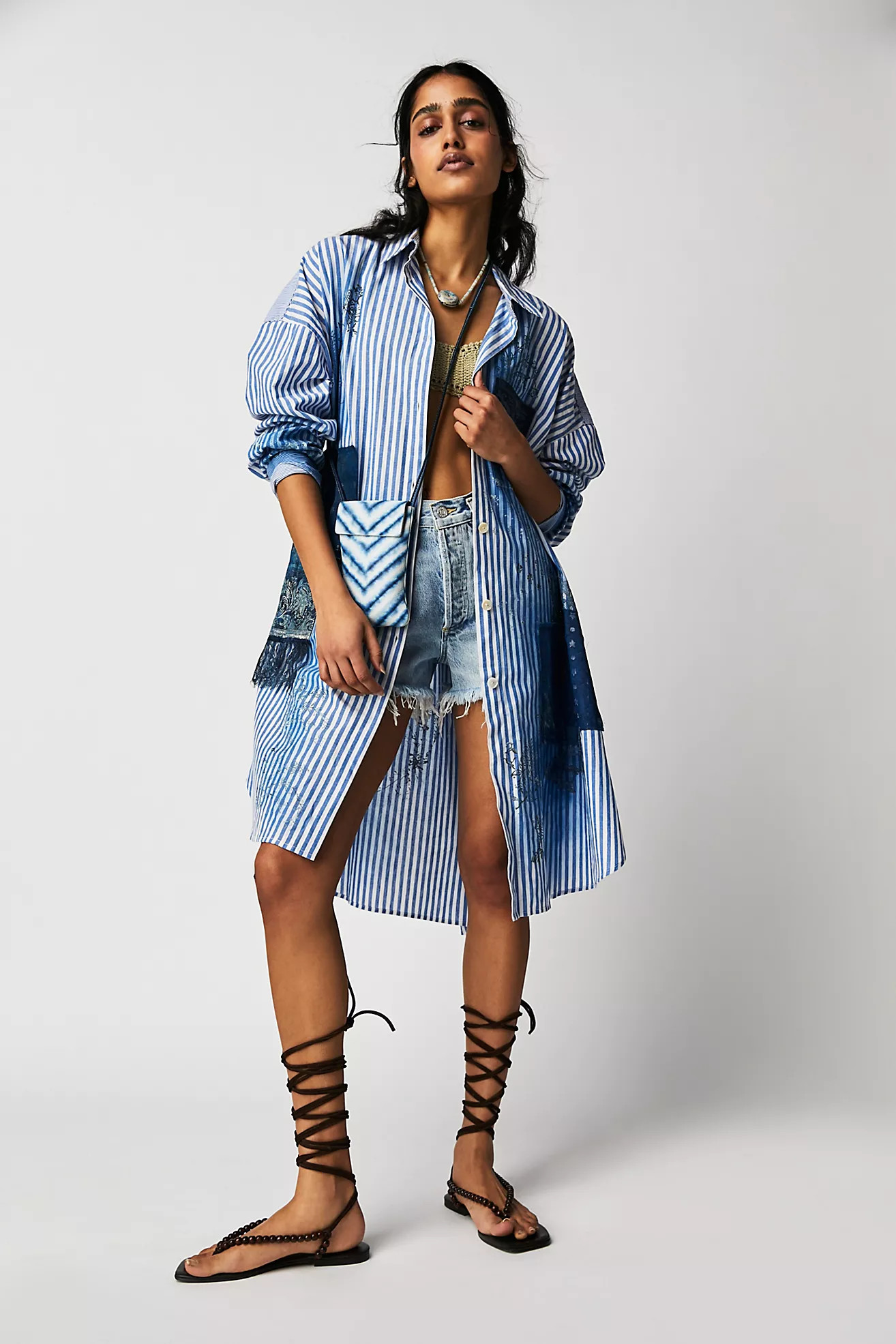Nigel Preston Huntress Stripe Shirt | Free People (Global - UK&FR Excluded)