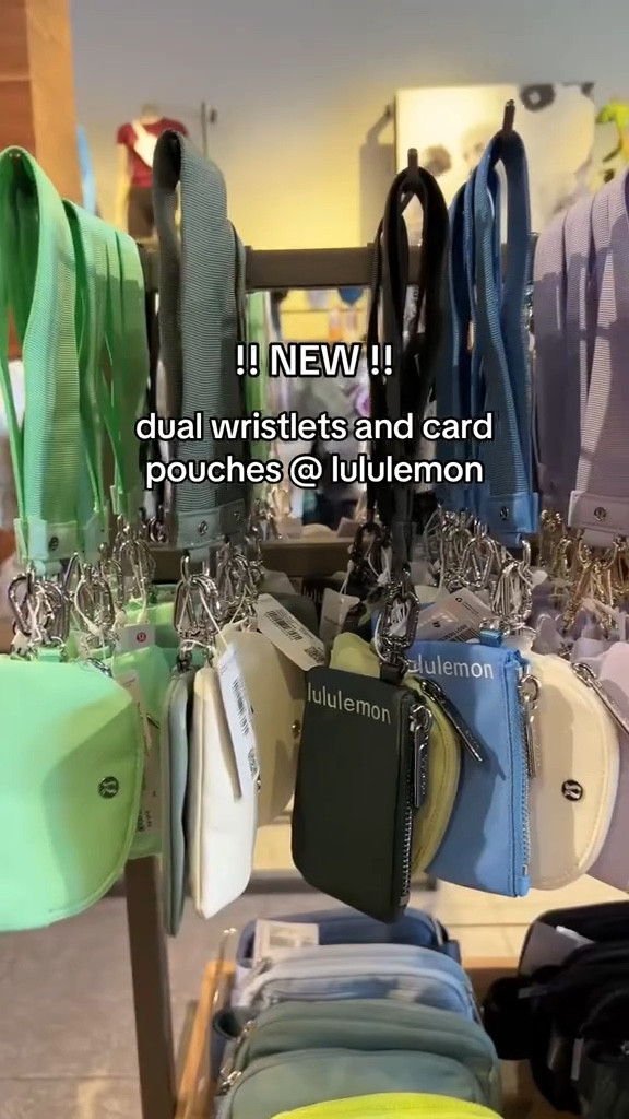 SUMMER REFRESH 🍋‍🟩🥥🦀 !! NEW !! Lululemon Dual Pouch Wristlets and Card Holders just in time for the Summer season! Shop yours now before they go! In Lime, Pool Party, Lavender and more!

#lululemon #dualpouchwristlet #cardholder 

#LTKStyleTip #LTKActive #LTKSeasonal