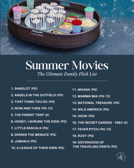 Throwing an Outdoor Movie Night + My Ultimate Summer Family Flick List! Go to chrislovesjulia.com for all of the details. 🍿🎬

#LTKParties #LTKSeasonal #LTKU