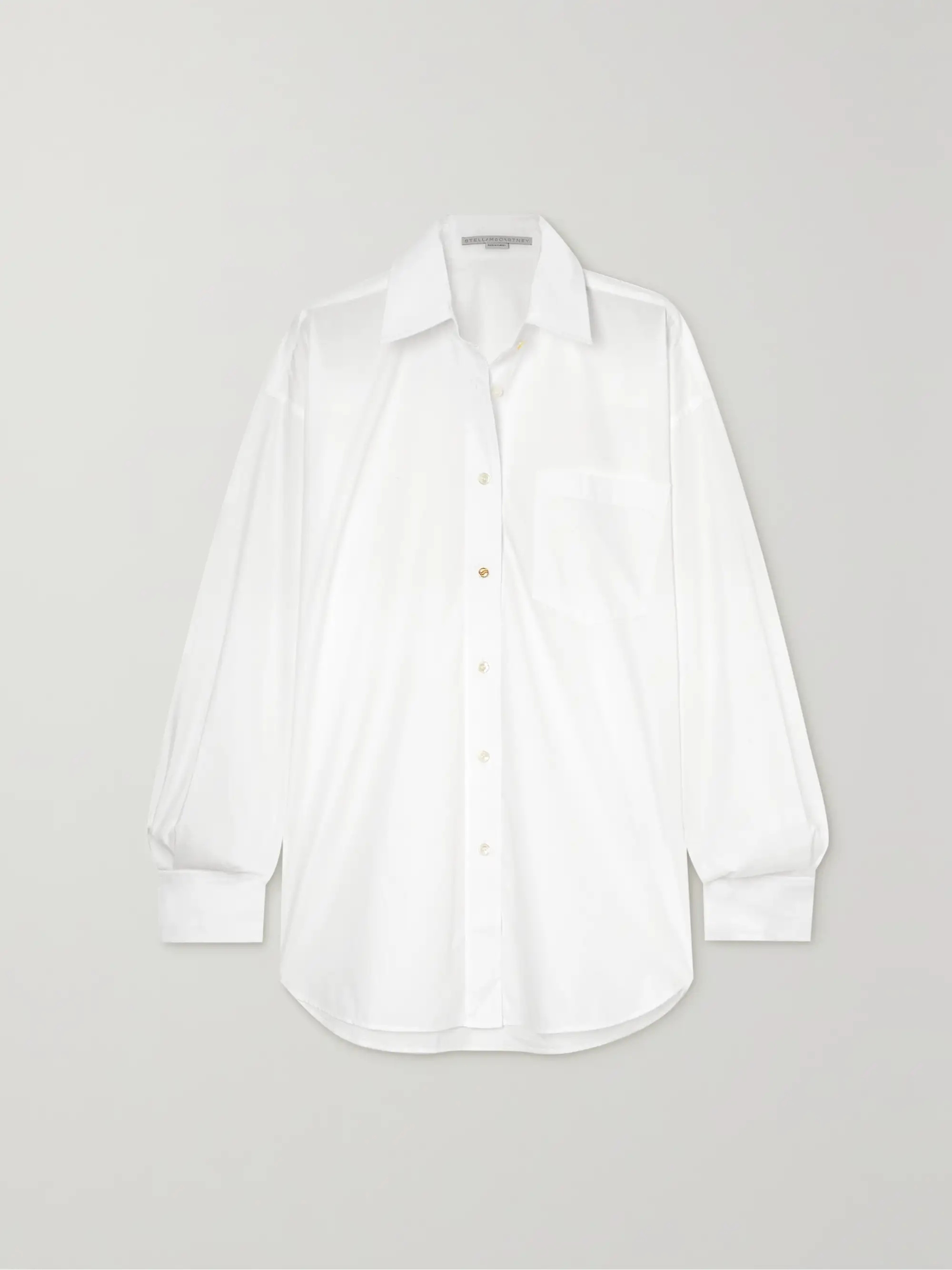 + NET SUSTAIN organic cotton-poplin shirt | NET-A-PORTER (US)