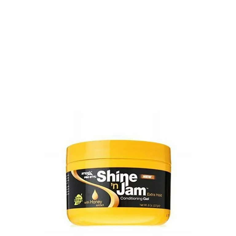 Ampro Shine N Jam Extra Hold Conditioning Styling & Braiding Gel, 4oz., Natural Hair, Moisturizin... | Walmart (US)