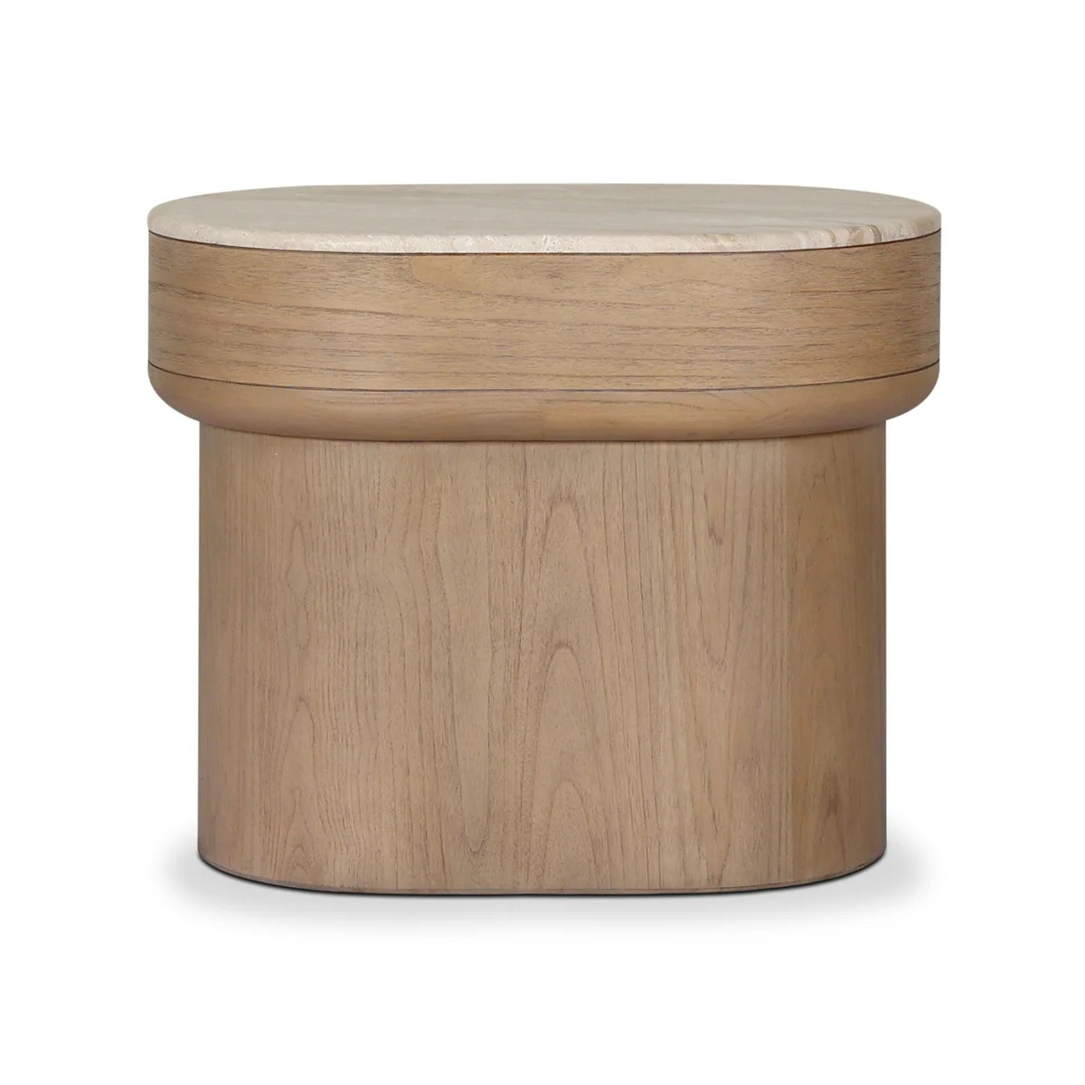 Lando Nightstand-Sand Marble | Wayfair North America
